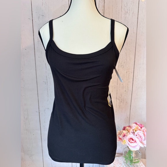 NWT NOBO Women’s Black Tank Top Sleeveless Stretch Size XL - Picture 1 of 8